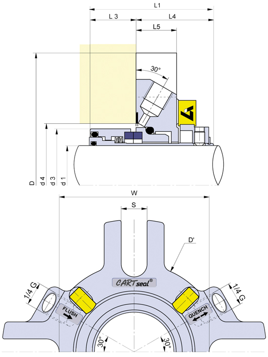 Gebalanceerd Latty seal (b236)&nbsp;&nbsp;|&nbsp;&nbsp;B 23612 Q B1U6V